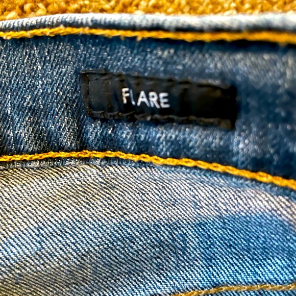 Calvin Klein Jeans Flare Leg Distressed size 10 - Picture 14 of 16